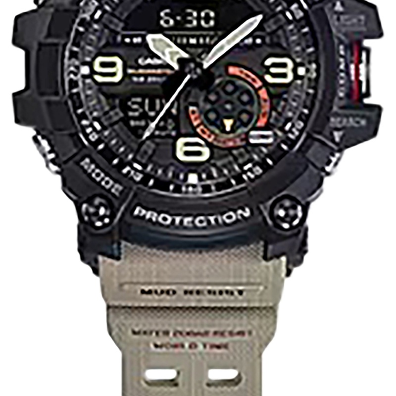 G-shock GG10001A5 G-Shock Tactical MudMaster Keep Time Tan Size 145-215mm Features Digital Compass