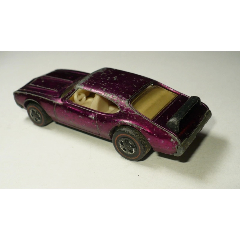 VINTAGE ORIGINAL 1971 HOT WHEELS REDLINE OLDS 442 Magenta Spectraflame
