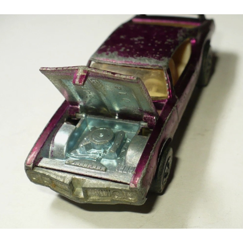 VINTAGE ORIGINAL 1971 HOT WHEELS REDLINE OLDS 442 Magenta Spectraflame